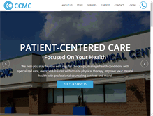 Tablet Screenshot of clintoncountymedicalcenter.com